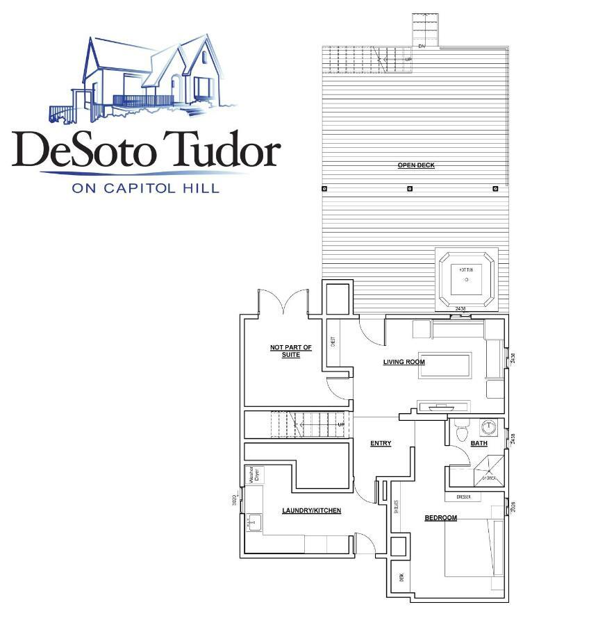 Desoto Tudor On Capitol Hill Salt Lake City Exterior foto